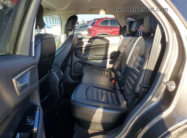 2FMPK4J99GBC05060 2016 FORD EDGE Charcoal უკანა სალონის ხედი