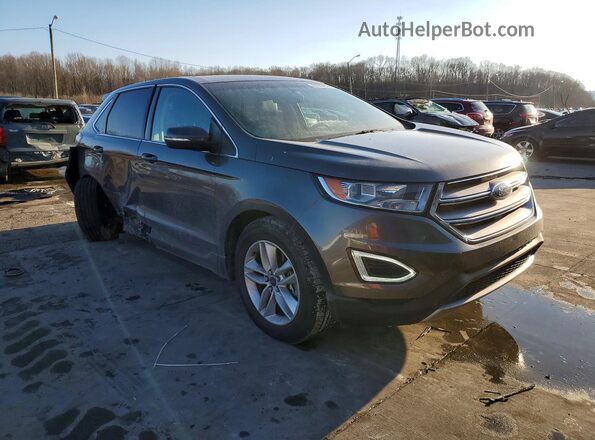 2FMPK4J99GBC05060 2016 FORD EDGE Charcoal წინა მარჯვენა