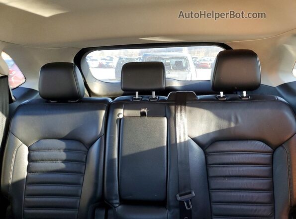 2FMPK4J99GBC05060 2016 FORD EDGE Charcoal უკანა სავარძლების ხედი