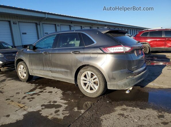2FMPK4J99GBC05060 2016 FORD EDGE Charcoal უკანა მარცხენა