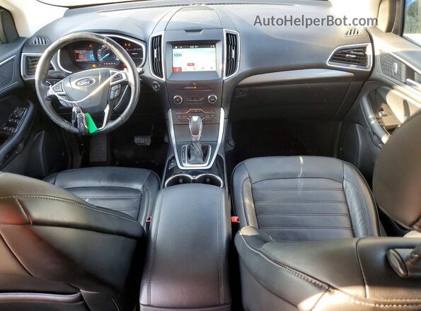 2FMPK4J99GBC05060 2016 FORD EDGE Charcoal წინა პანელის ხედი