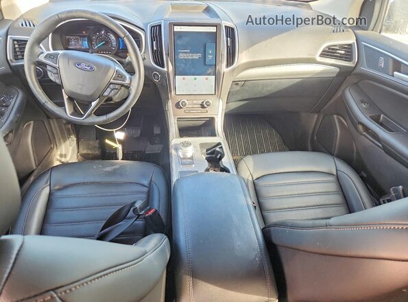 2FMPK4J99MBA36556 2021 FORD EDGE Gray Вид панелі приладів