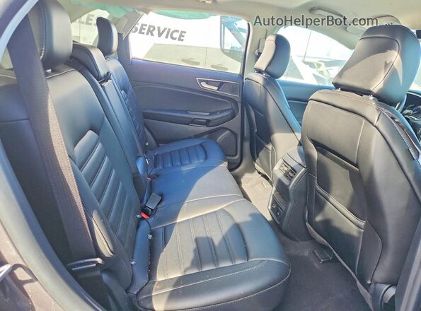 2FMPK4J99MBA36556 2021 FORD EDGE Gray Вид задніх сидінь