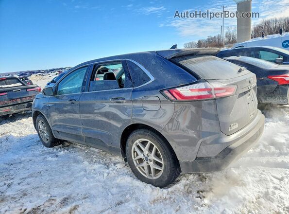 2FMPK4J99MBA36556 2021 FORD EDGE Gray Задня ліва чверть