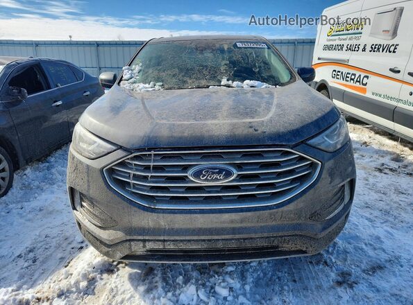 2FMPK4J99MBA36556 2021 FORD EDGE Gray Вид спереду
