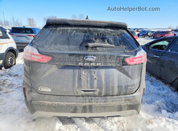 2FMPK4J99MBA36556 2021 FORD EDGE Gray Вид ззаду
