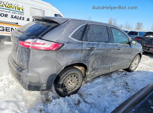 2FMPK4J99MBA36556 2021 FORD EDGE Gray Задня права чверть
