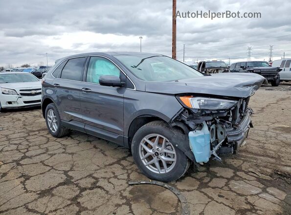 2FMPK4J99RBA36693 2024 FORD EDGE Gray Delantero derecho