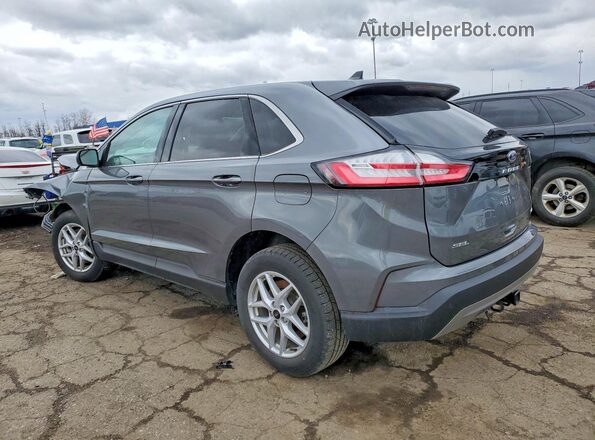 2FMPK4J99RBA36693 2024 FORD EDGE Gray Trasero izquierdo