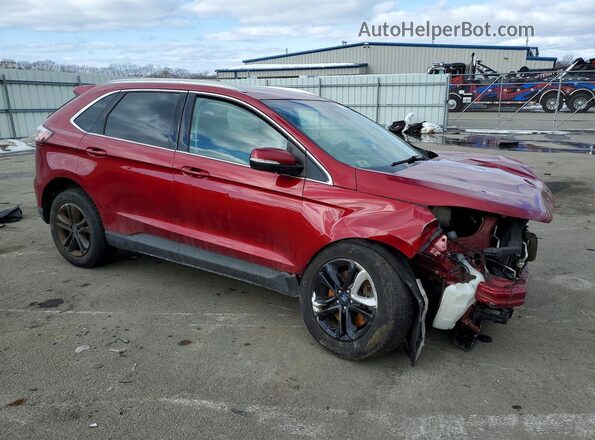 2FMPK4J9XKBB45900 2019 FORD EDGE Burgundy 