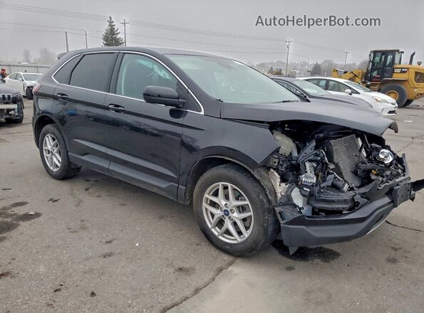 2FMPK4J9XMBA24416 2021 FORD EDGE Black Передня права чверть
