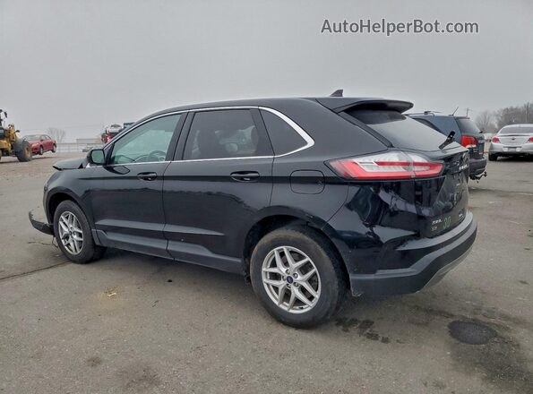 2FMPK4J9XMBA24416 2021 FORD EDGE Black Задня ліва чверть