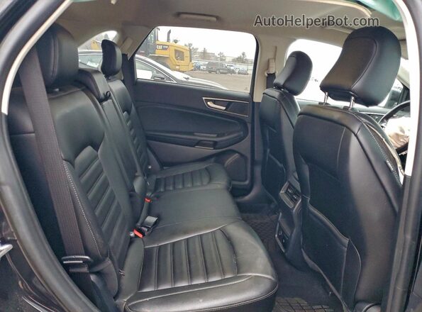 2FMPK4J9XMBA24416 2021 FORD EDGE Black Вид задньої частини салону
