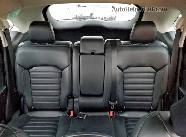 2FMPK4J9XMBA24416 2021 FORD EDGE Black Вид задніх сидінь
