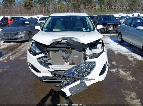 2FMPK4J9XNBA34719 2022 FORD EDGE Белый Вид щитка приборов