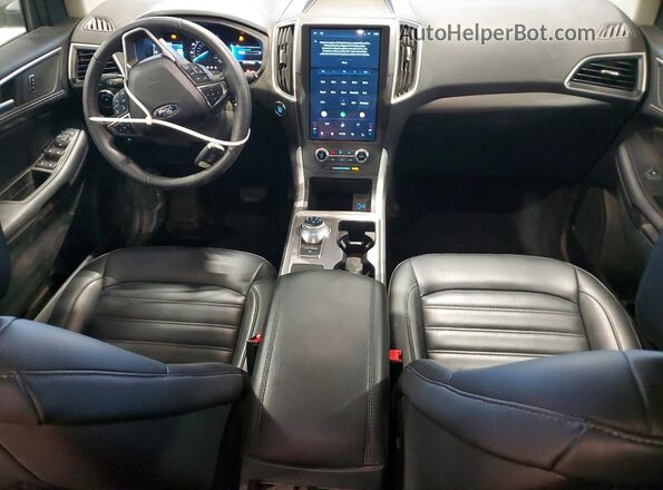 2FMPK4J9XRBA54247 2024 FORD EDGE Silver Вид панелі приладів