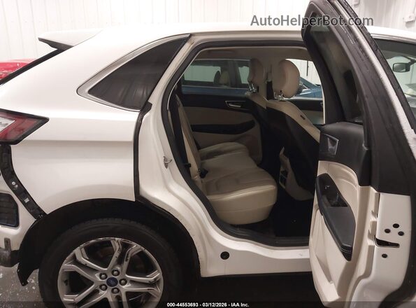 2FMPK4K82JBB81066 2018 FORD EDGE White VIN sticker view