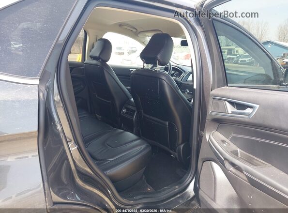 2FMPK4K90LBB53794 2020 FORD EDGE Gray Vista de la etiqueta del VIN