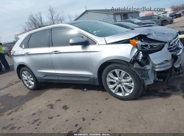 2FMPK4K90MBA48805 2021 FORD EDGE Silver Панорамний вид салону 360°