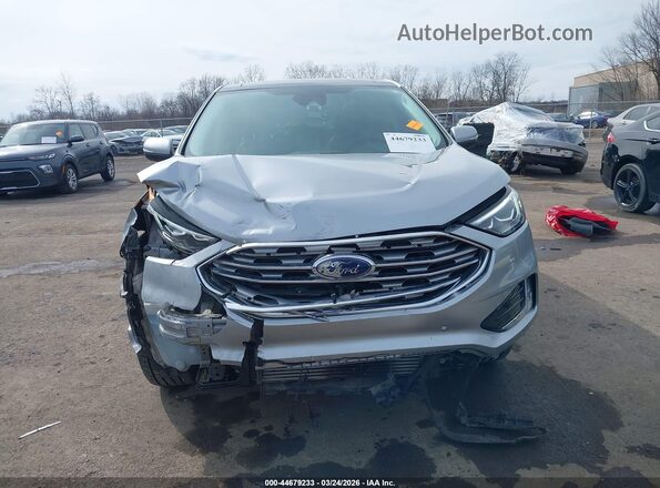 2FMPK4K90MBA48805 2021 FORD EDGE Silver Вид задньої частини салону