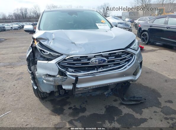 2FMPK4K90MBA48805 2021 FORD EDGE Silver Вид спереду