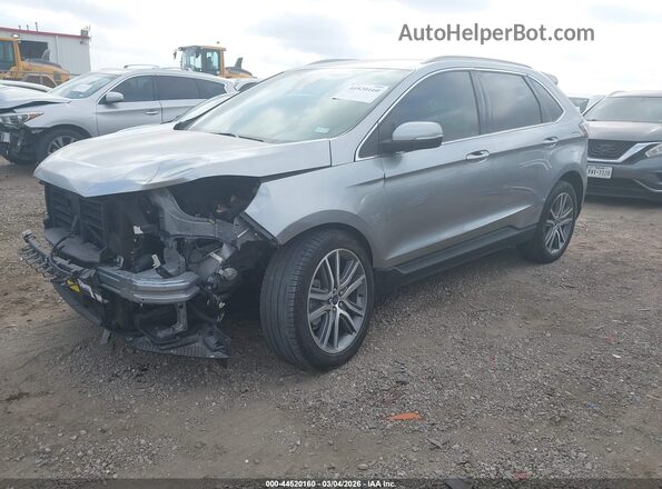 2FMPK4K90NBA96578 2022 FORD EDGE Silver Առջևի ձախ երեք քառորդ տեսարան