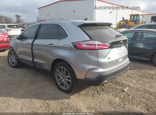 2FMPK4K90NBA96578 2022 FORD EDGE Silver Հետևի ձախ