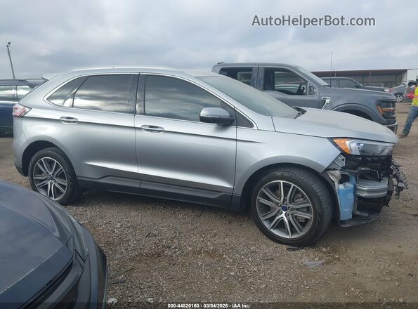 2FMPK4K90NBA96578 2022 FORD EDGE Silver Սալոնի 360 աստիճան տեսք