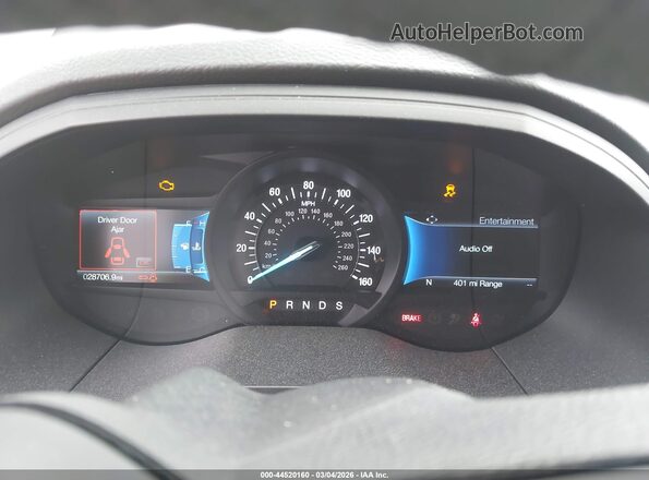 2FMPK4K90NBA96578 2022 FORD EDGE Silver Հետևի նստատեղերի տեսք