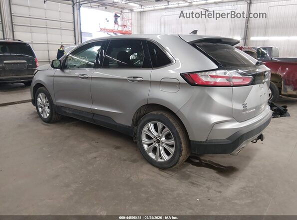 2FMPK4K92RBA01136 2024 FORD EDGE Silver Հետևի ձախ