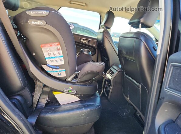 2FMPK4K94PBA19389 2023 FORD EDGE Black Vista interior trasera