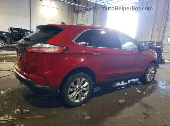 2FMPK4K94PBA42963 2023 FORD EDGE Red Tył prawy