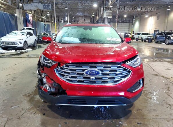 2FMPK4K94PBA42963 2023 FORD EDGE Red Widok z przodu