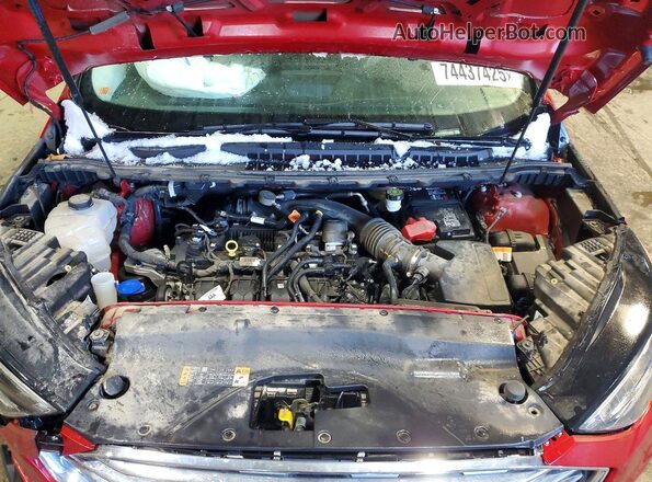 2FMPK4K94PBA42963 2023 FORD EDGE Red Widok komory silnika