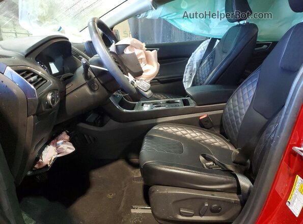 2FMPK4K94PBA42963 2023 FORD EDGE Red Widok wnętrza z przodu