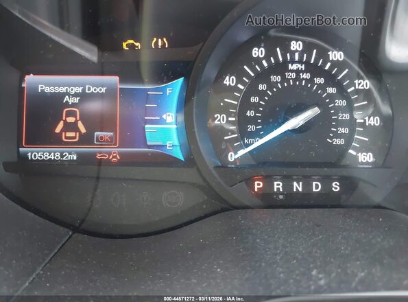 2FMPK4K95HBB26243 2017 FORD EDGE Silver Vista de los asientos traseros