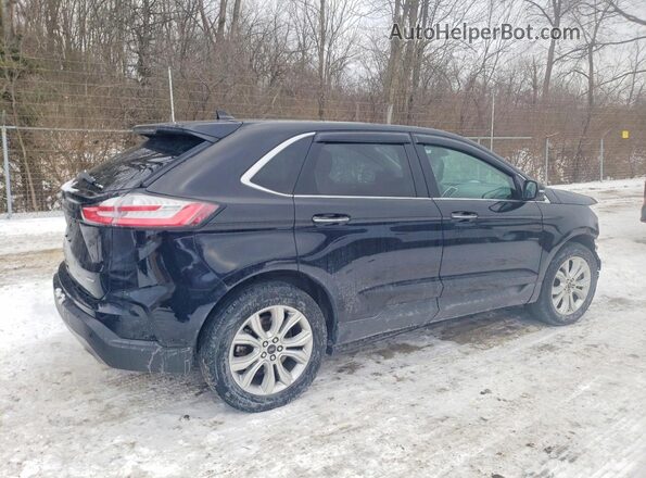 2FMPK4K95PBA45418 2023 FORD EDGE Black Задня права чверть