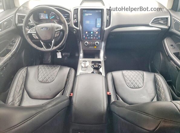 2FMPK4K95PBA45418 2023 FORD EDGE Black Вид панелі приладів