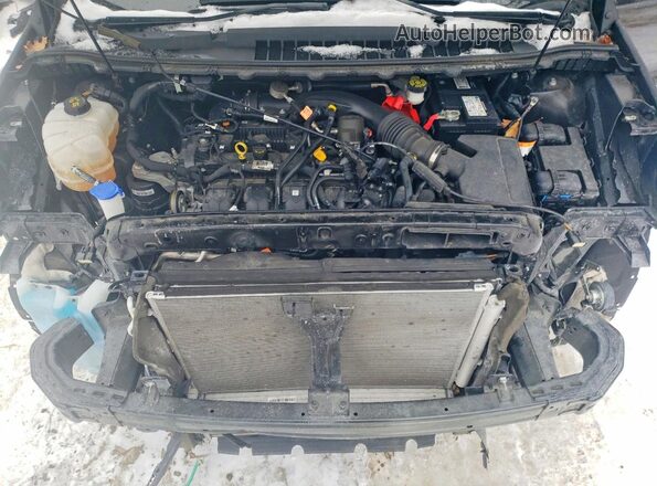 2FMPK4K95PBA45418 2023 FORD EDGE Black Вид підкапотного простору