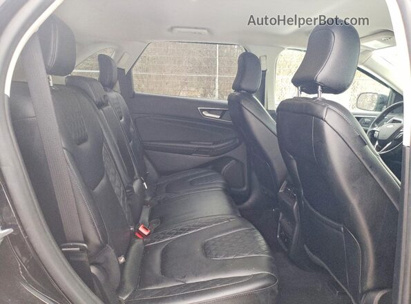 2FMPK4K95PBA45418 2023 FORD EDGE Black Вид задньої частини салону