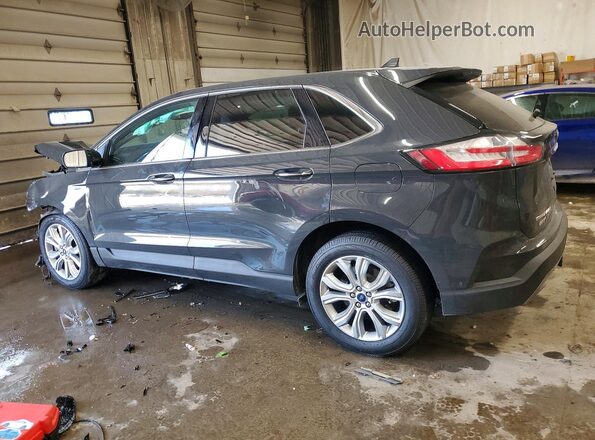 2FMPK4K96MBA09975 2021 FORD EDGE Gray უკანა მარცხენა