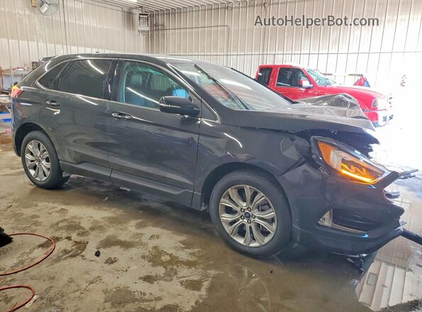 2FMPK4K96MBA09975 2021 FORD EDGE Gray წინა მარჯვენა