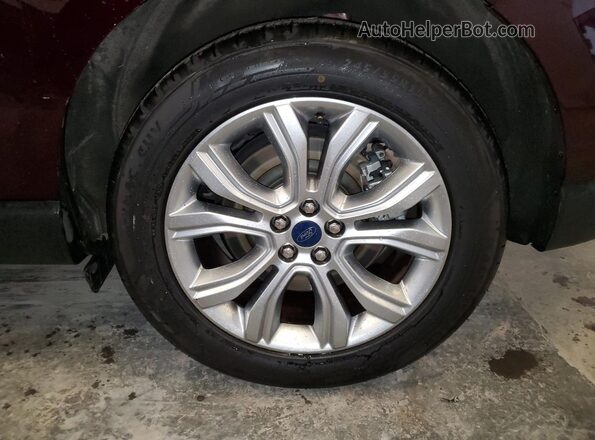2FMPK4K96MBA21060 2021 FORD EDGE Burgundy 