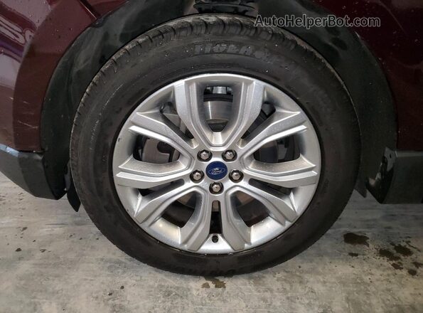 2FMPK4K96MBA21060 2021 FORD EDGE Burgundy სალონის 360-გრადუსიანი ხედი