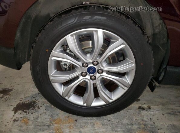 2FMPK4K96MBA21060 2021 FORD EDGE Burgundy 