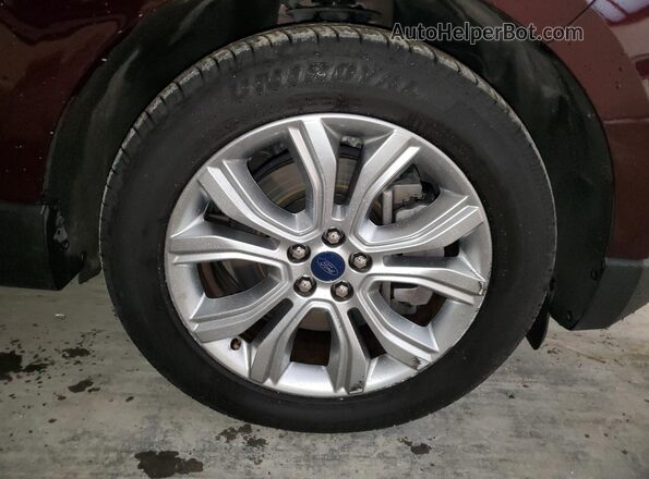 2FMPK4K96MBA21060 2021 FORD EDGE Burgundy 