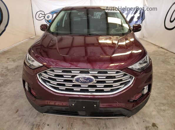 2FMPK4K96MBA21060 2021 FORD EDGE Burgundy 