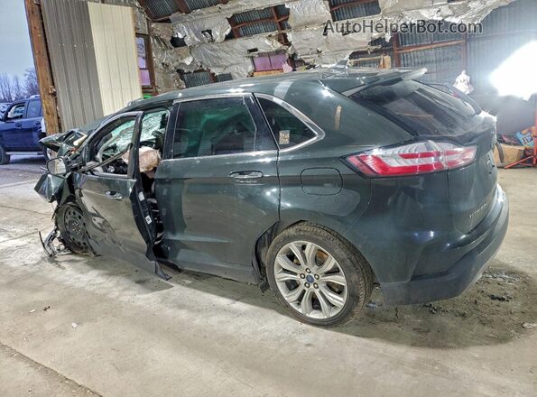 2FMPK4K96NBA07127 2022 FORD EDGE Gray Rear left