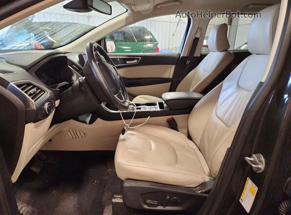 2FMPK4K96NBB05753 2022 FORD EDGE Black Front interior view