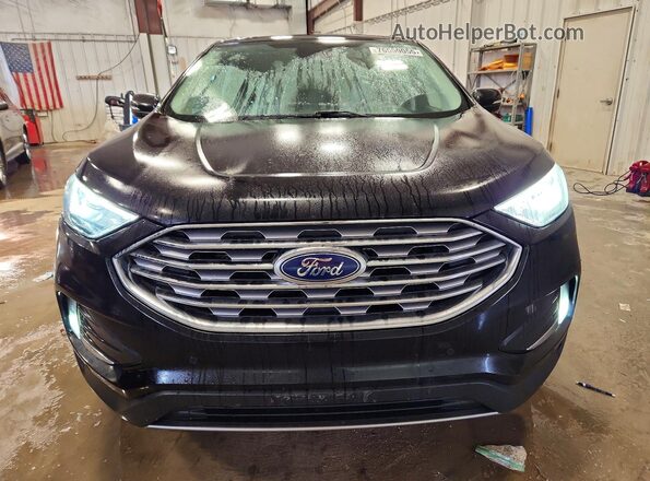 2FMPK4K96NBB05753 2022 FORD EDGE Black Front view